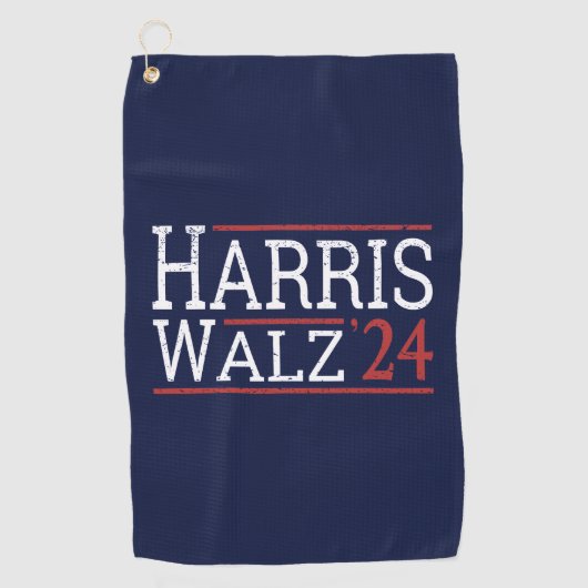 Serviette De Golf Harris Walz Election 2024 I (Devant)