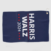 Serviette De Golf Harris Walz Election 2024 III (Horizontal)