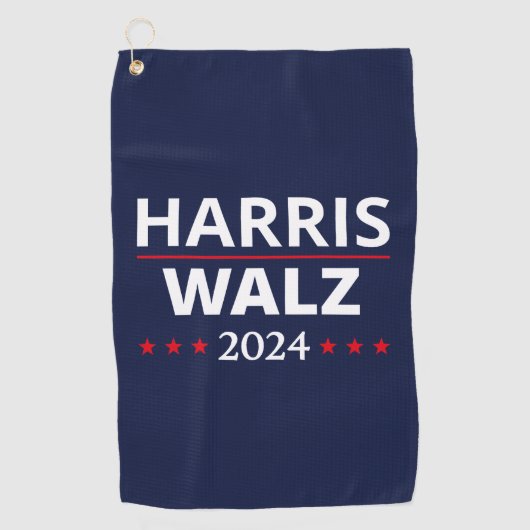 Serviette De Golf Harris Walz Election 2024 III (Devant)
