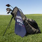 Serviette De Golf Harris Walz Election 2024 III (Vert)