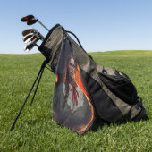 Serviette De Golf Haunting house (Vert)