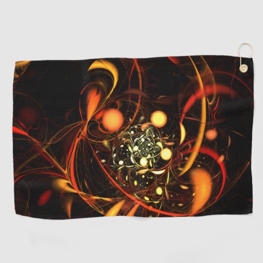 Serviette De Golf Heartbeat (Horizontal)