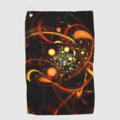 Serviette De Golf Heartbeat (Devant)