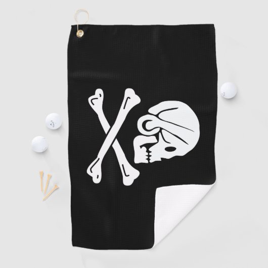 Serviette De Golf Henry Chaque Drapeau Pirate (En situation)