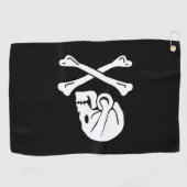 Serviette De Golf Henry Chaque Drapeau Pirate (Horizontal)