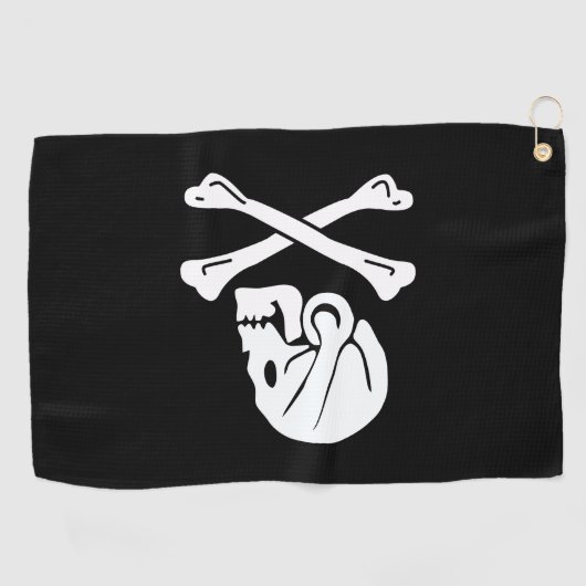 Serviette De Golf Henry Chaque Drapeau Pirate (Horizontal)