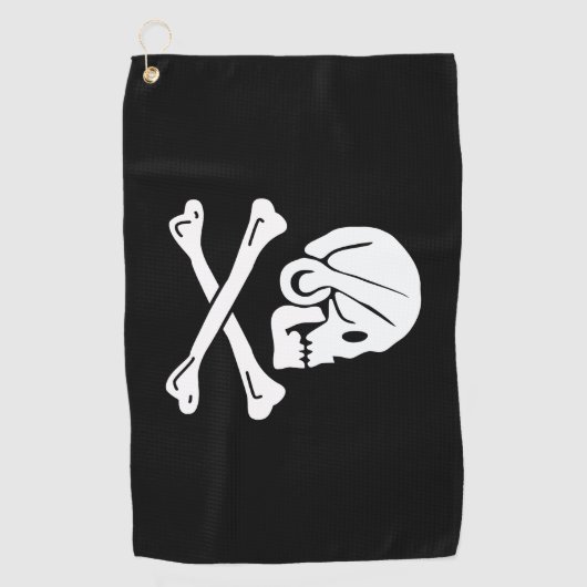 Serviette De Golf Henry Chaque Drapeau Pirate (Devant)