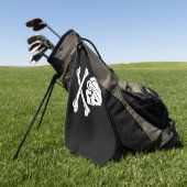 Serviette De Golf Henry Chaque Drapeau Pirate (Vert)