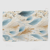 Serviette De Golf Herbe de Pampas colorée (Horizontal)