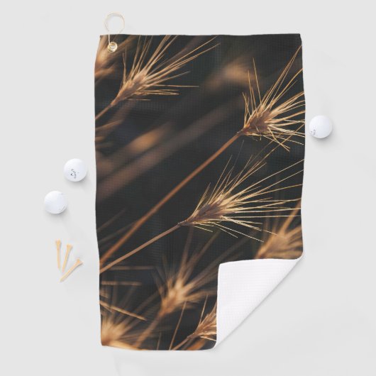 Serviette De Golf Herbe Sauvage À Courte Éclatement Unique (En situation)