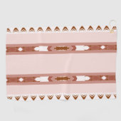 Serviette De Golf Héritage en terre cuite (Horizontal)