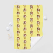 Serviette De Golf Heure pour la glace (En situation)