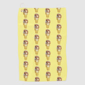 Serviette De Golf Heure pour la glace (Devant)