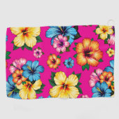 Serviette De Golf Hibiscus tropical (Horizontal)