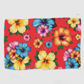 Serviette De Golf Hibiscus tropical (Horizontal)