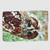 SERVIETTE DE GOLF HIBOU (Horizontal)