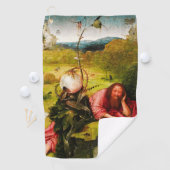 Serviette De Golf Hieronymus Bosch - Saint Jean Baptiste (En situation)
