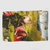 Serviette De Golf Hieronymus Bosch - Saint Jean Baptiste (Horizontal)