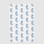 Serviette De Golf Hippocampe  (Devant)