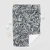 Serviette De Golf Hippy Dans Soixante (En situation)