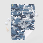 Serviette De Golf Hiver Camouflage bleu neige, Militaire, Armée (En situation)