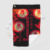 Serviette De Golf Hockey (En situation)