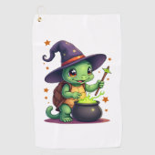 Serviette De Golf Hocus Shellcus Turtle (Devant)