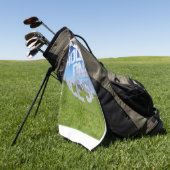 Serviette De Golf Hole In One Nice Shot Golf Towel (Vert)