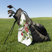 Serviette De Golf HollyBerries 001 (Vert)