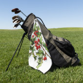 Serviette De Golf HollyBerries 002 (Vert)