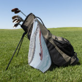 Serviette de golf Hon James L. Oberstar (Vert)