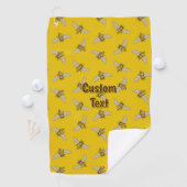 Serviette de golf Honeybee Motif (En situation)