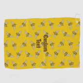Serviette de golf Honeybee Motif (Horizontal)