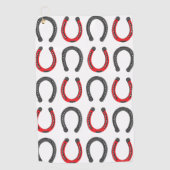 Serviette De Golf Horseshoe Good Luck Horseshoe (Devant)