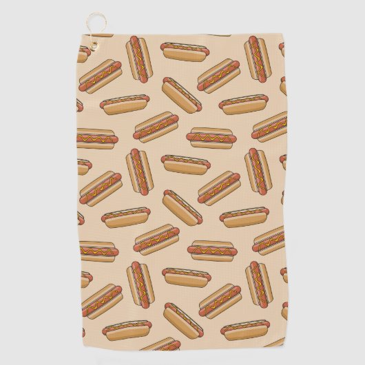 Serviette De Golf Hot dog (Devant)