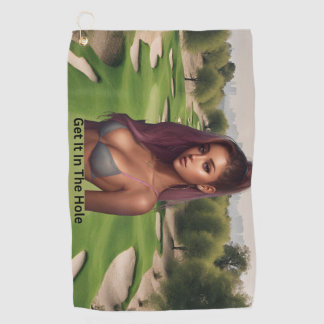 Serviette De Golf Hottie sur le cours