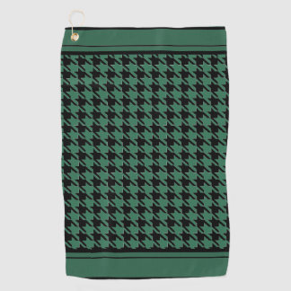 Serviette de golf Houndstooth