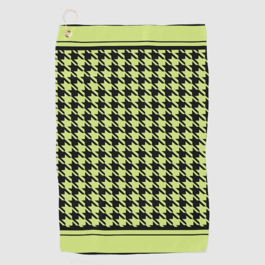 Serviette de golf Houndstooth (Devant)