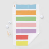 Serviette De Golf Hues du Colorful (En situation)