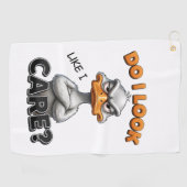 Serviette De Golf humour AMUSANT CANARD (Horizontal)