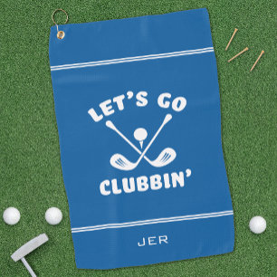 Serviette De Golf Humour de club de golf drôle Golfeur moderne Sport