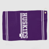 Serviette De Golf Huskies (Horizontal)