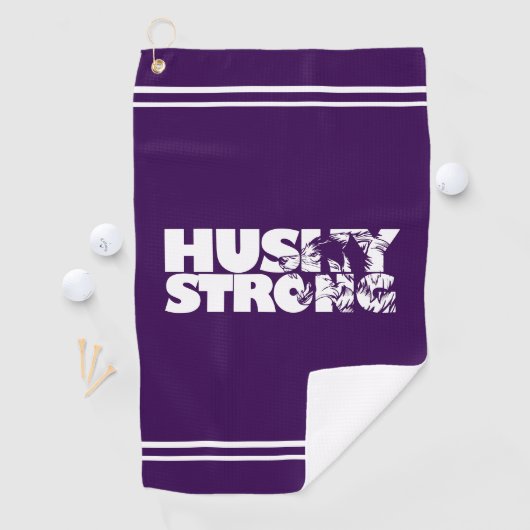 Serviette De Golf Husky Strong (En situation)