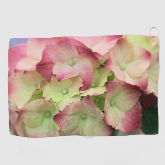 Serviette De Golf Hydrangée (Horizontal)