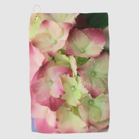 Serviette De Golf Hydrangée (Devant)