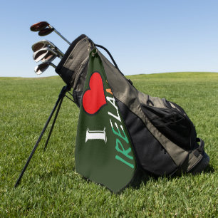 Serviette De Golf I Heart Ireland superposition gtcnt