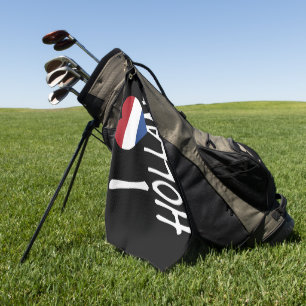 Serviette De Golf I Heartflag Holland en poids sur bk gtcnt