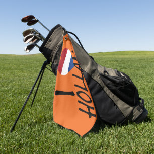 Serviette De Golf I Heartflag Holland retour on ou gtcn