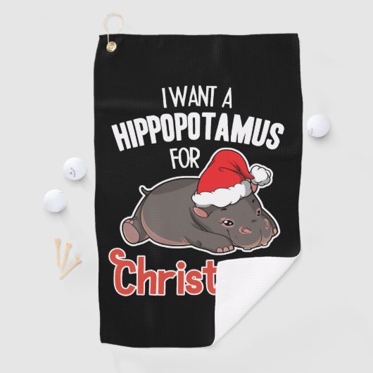 Serviette De Golf I Want A (En situation)