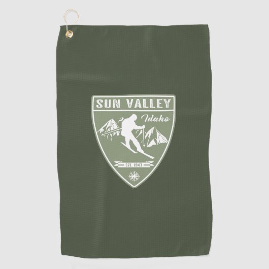 Serviette De Golf Idaho de Sun Valley (Devant)